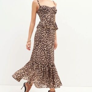 Reformation 'Felda' Dress in Cheetah (NWT)